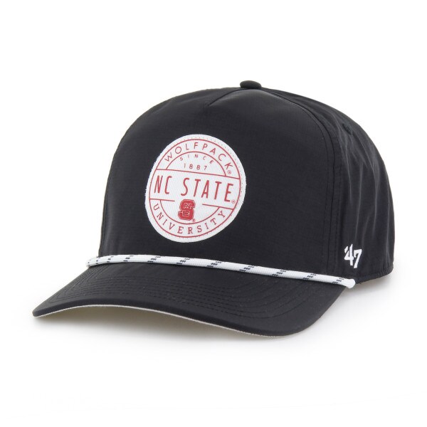 Black Structured Adjustable Snapbac